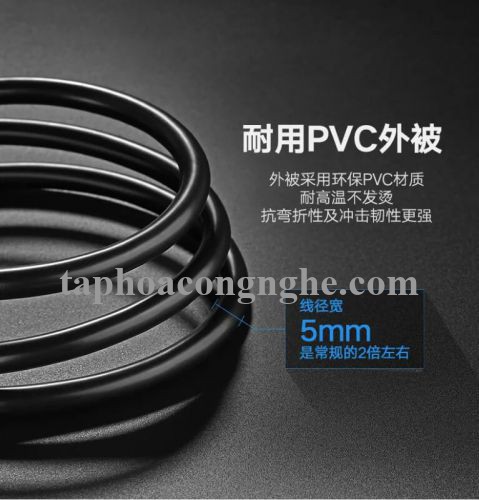 Ugreen 20881 0.5M màu đen Cáp dữ liệu USB 3.0 sang Type-C truyền dữ liệu từ máy tính ra điện thoại dài US184 30020881